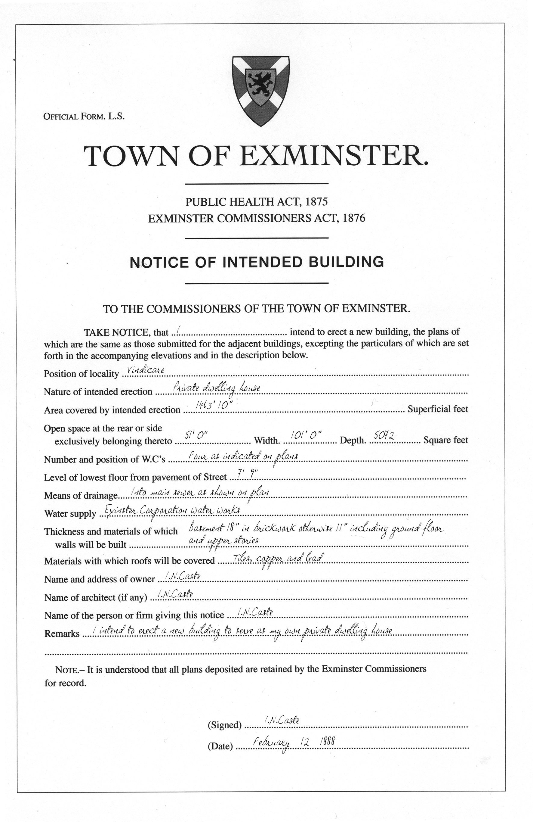 Building Notice